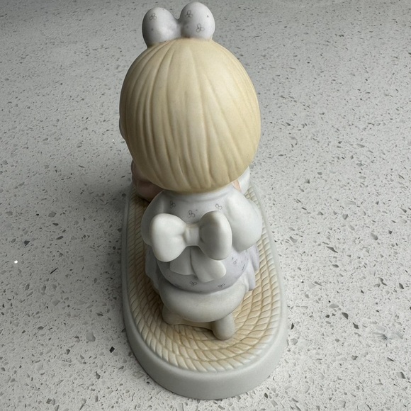 Vintage Precious Moments Jonathan&David May Your Birthday Be A Blessing Figurine - Picture 3 of 5